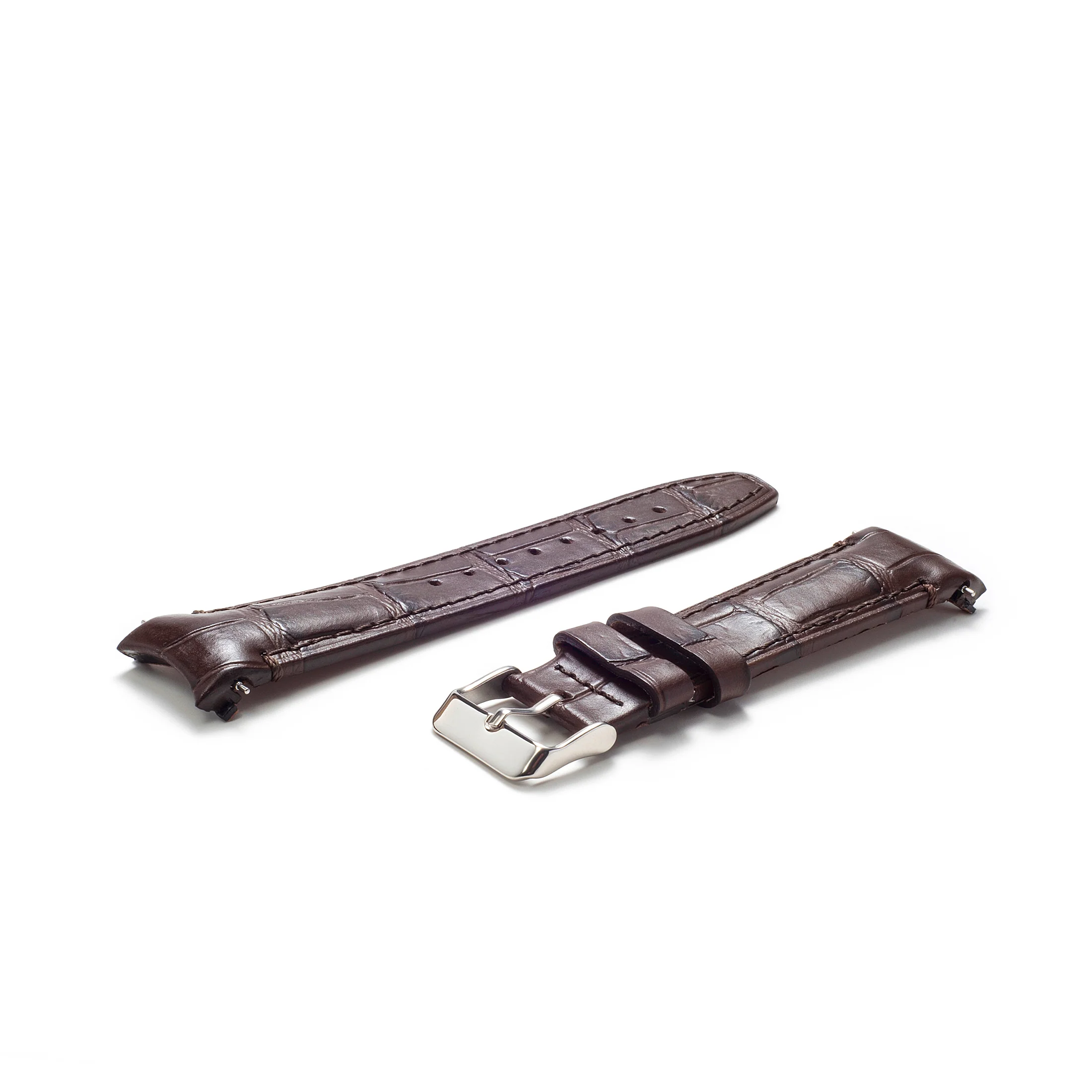 Curved End Leather Strap for Rolex GMT 1675 & 16750 with Tang Buckle - Image 40