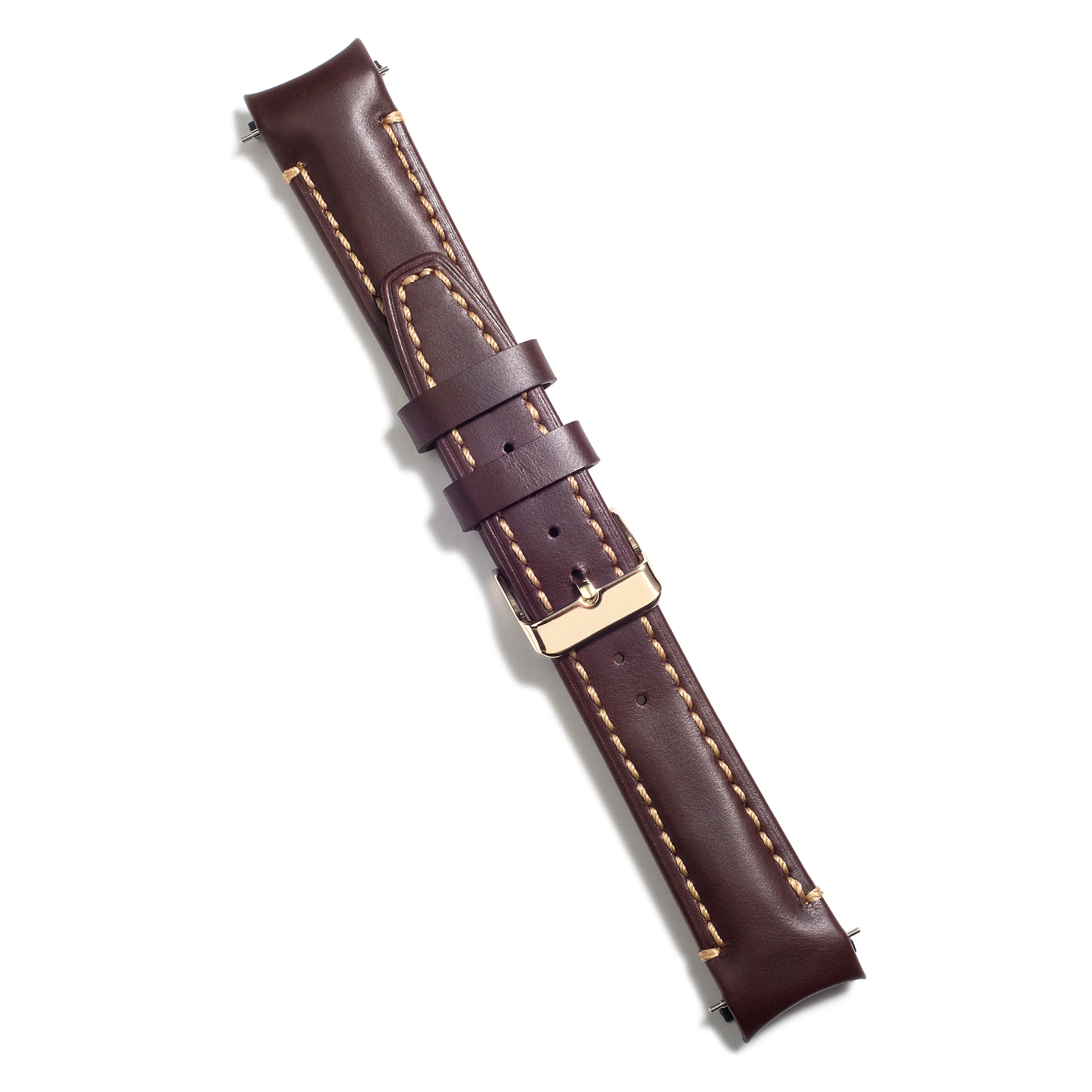 Curved End Leather Strap for Rolex GMT 1675 & 16750 with Tang Buckle - Image 48