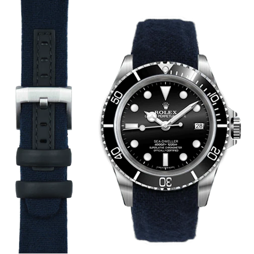Curved End Nylon Strap for Rolex Sea-Dweller with Tang Buckle - Image 10