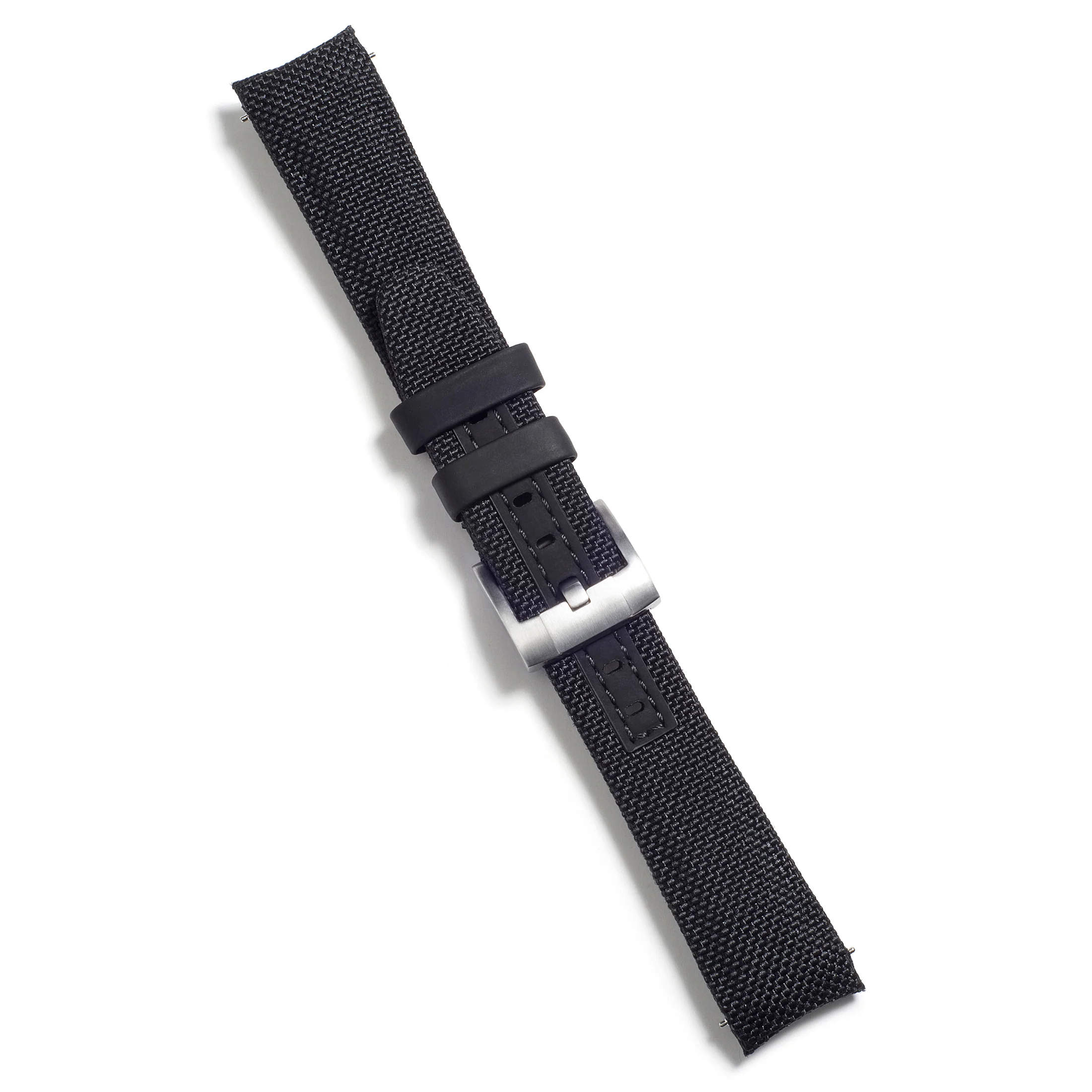 Curved End Nylon Strap for Rolex Yacht-Master with Tang Buckle - Image 5