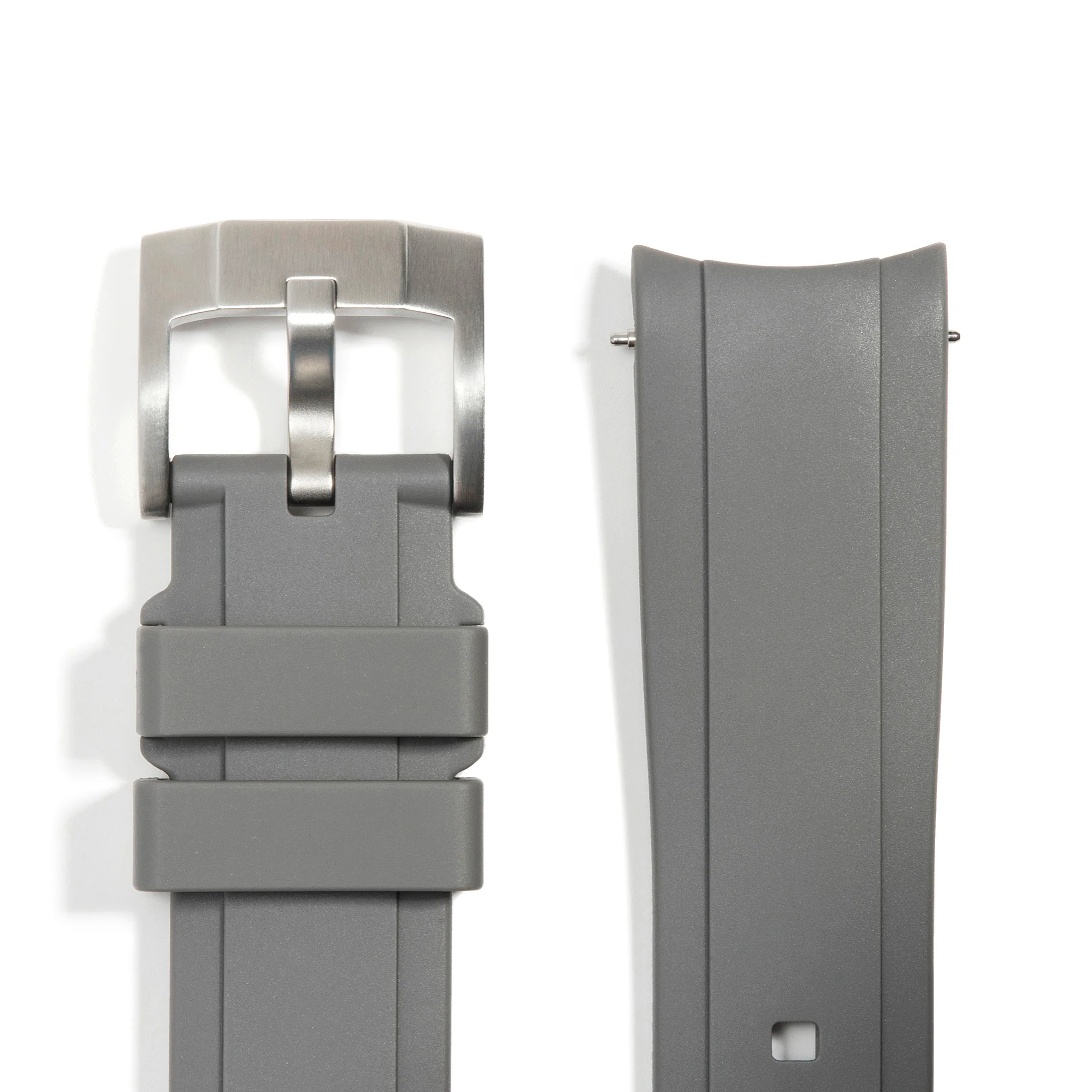 Curved End Rubber Strap for Rolex Ceramic Daytona with Tang Buckle - Image 30