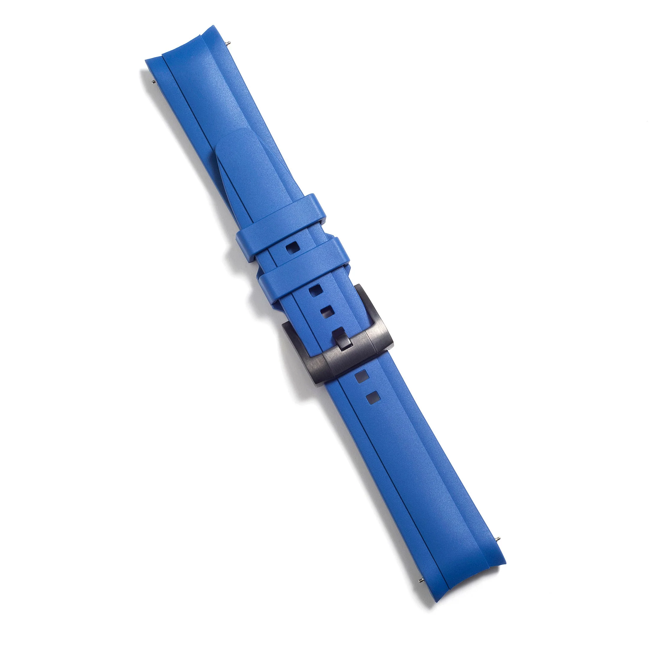 Curved End Rubber Strap for Rolex Sea-Dweller with Tang Buckle - Image 23