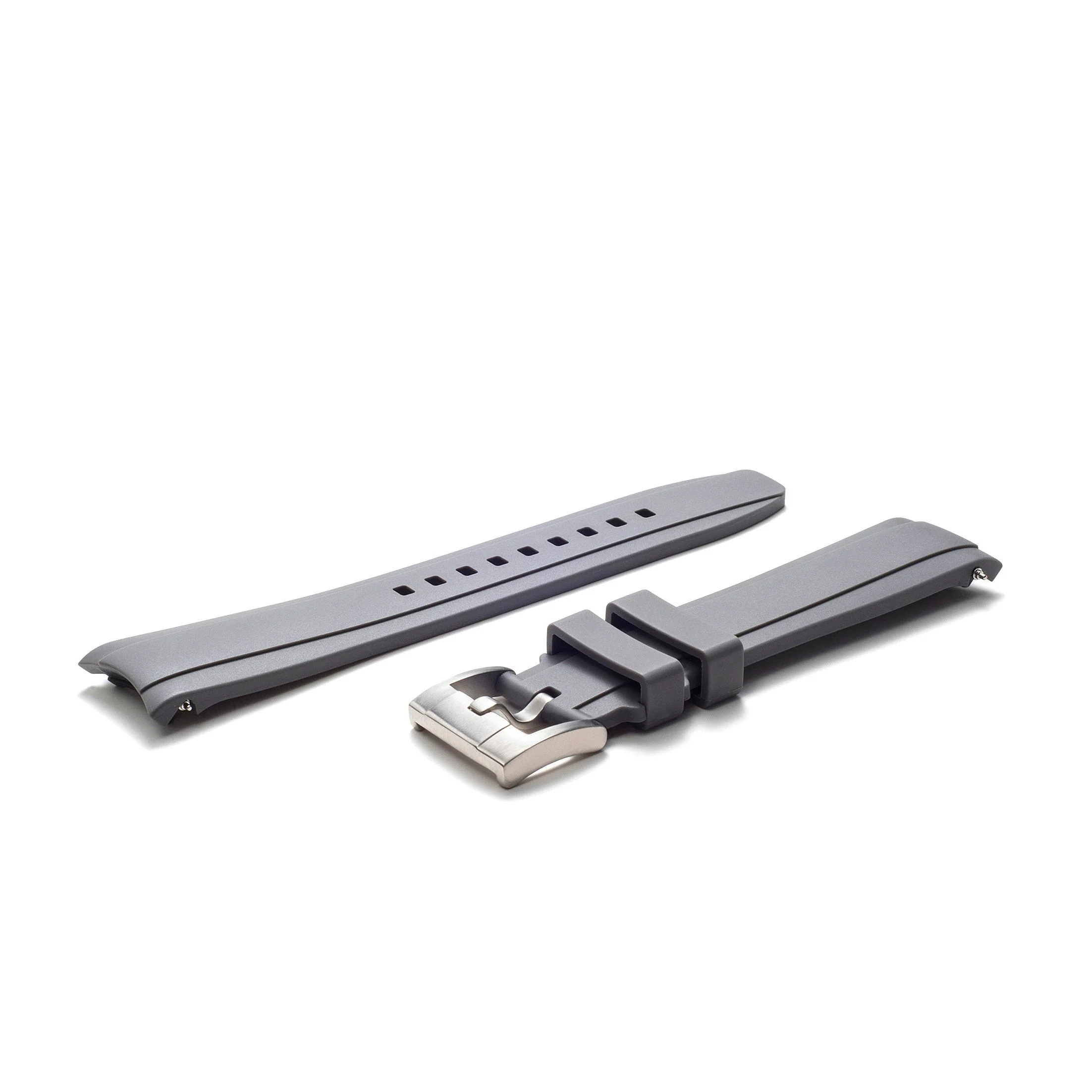 Curved End Rubber Strap for Rolex Sea-Dweller with Tang Buckle - Image 29