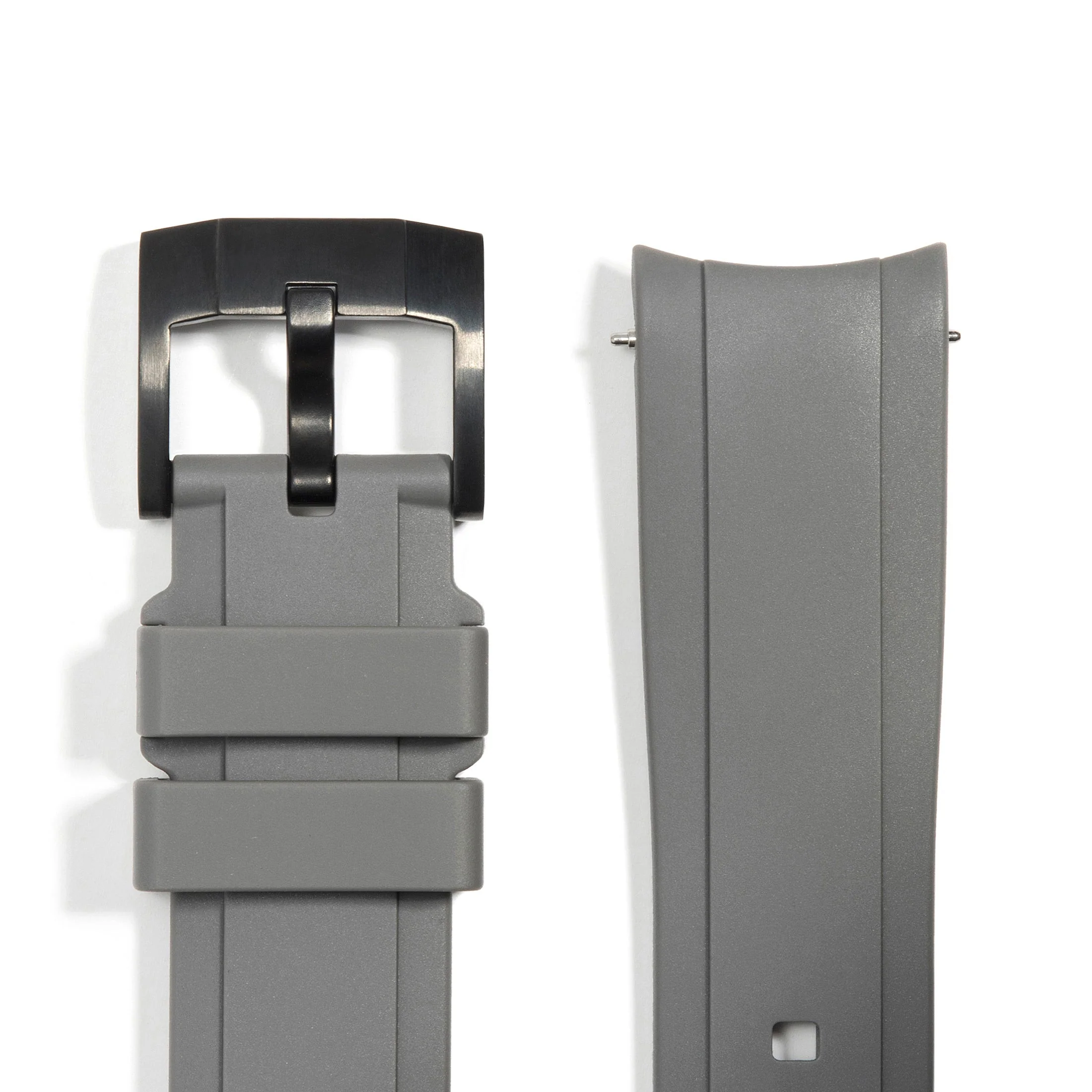 Curved End Rubber Strap for Rolex Sea-Dweller with Tang Buckle - Image 36