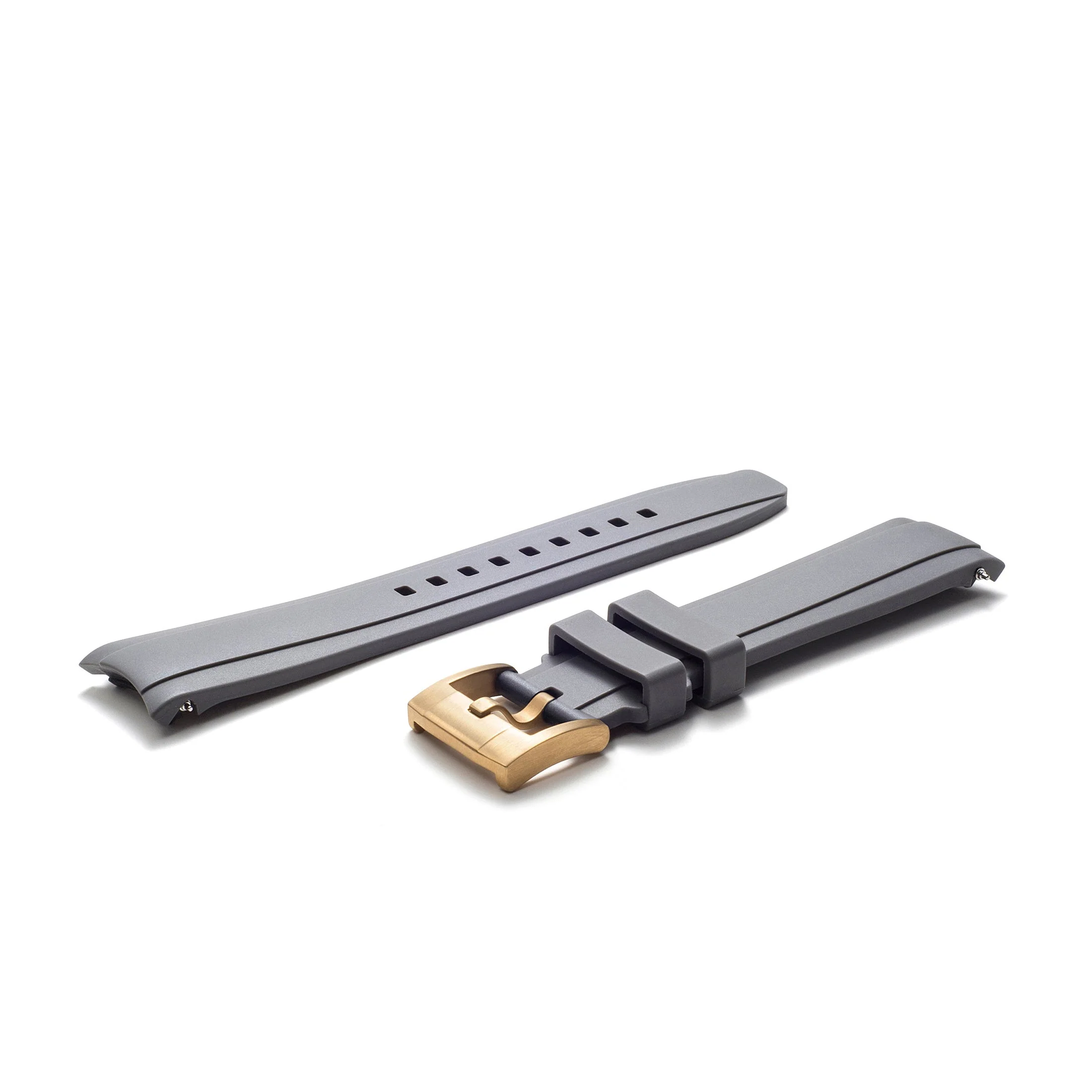 Curved End Rubber Strap for Rolex Sea-Dweller with Tang Buckle - Image 39