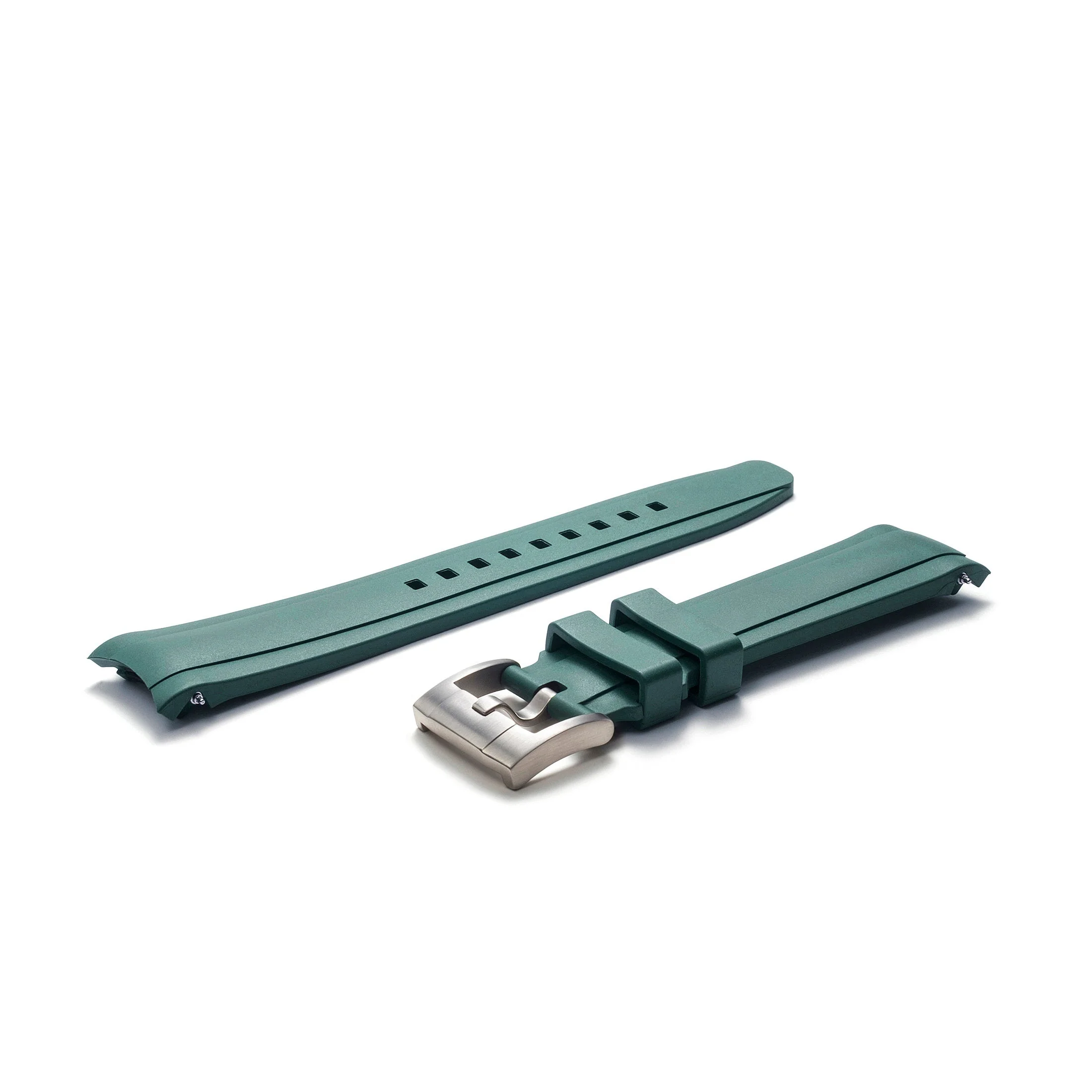 Curved End Rubber Strap for Rolex Sea-Dweller with Tang Buckle - Image 44