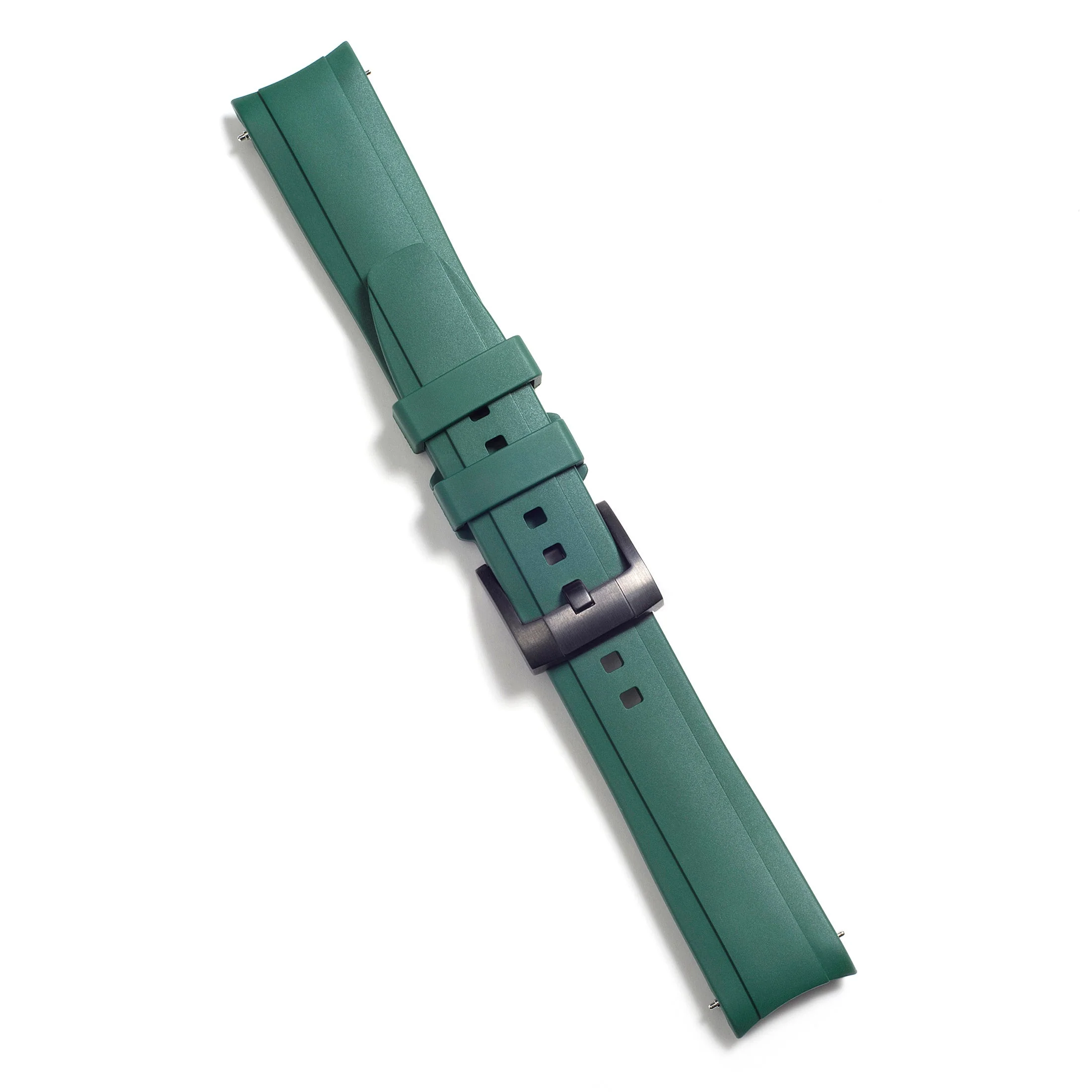 Curved End Rubber Strap for Rolex Sea-Dweller with Tang Buckle - Image 51