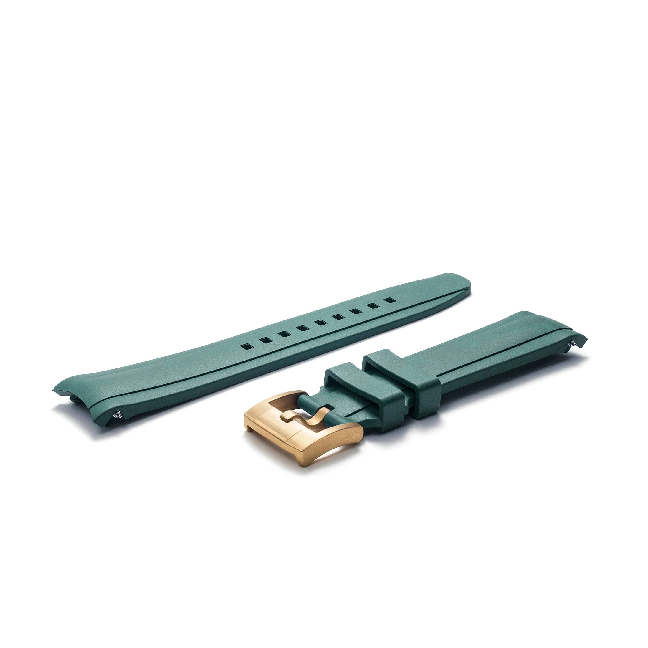 Curved End Rubber Strap for Rolex Sea-Dweller with Tang Buckle - Image 53