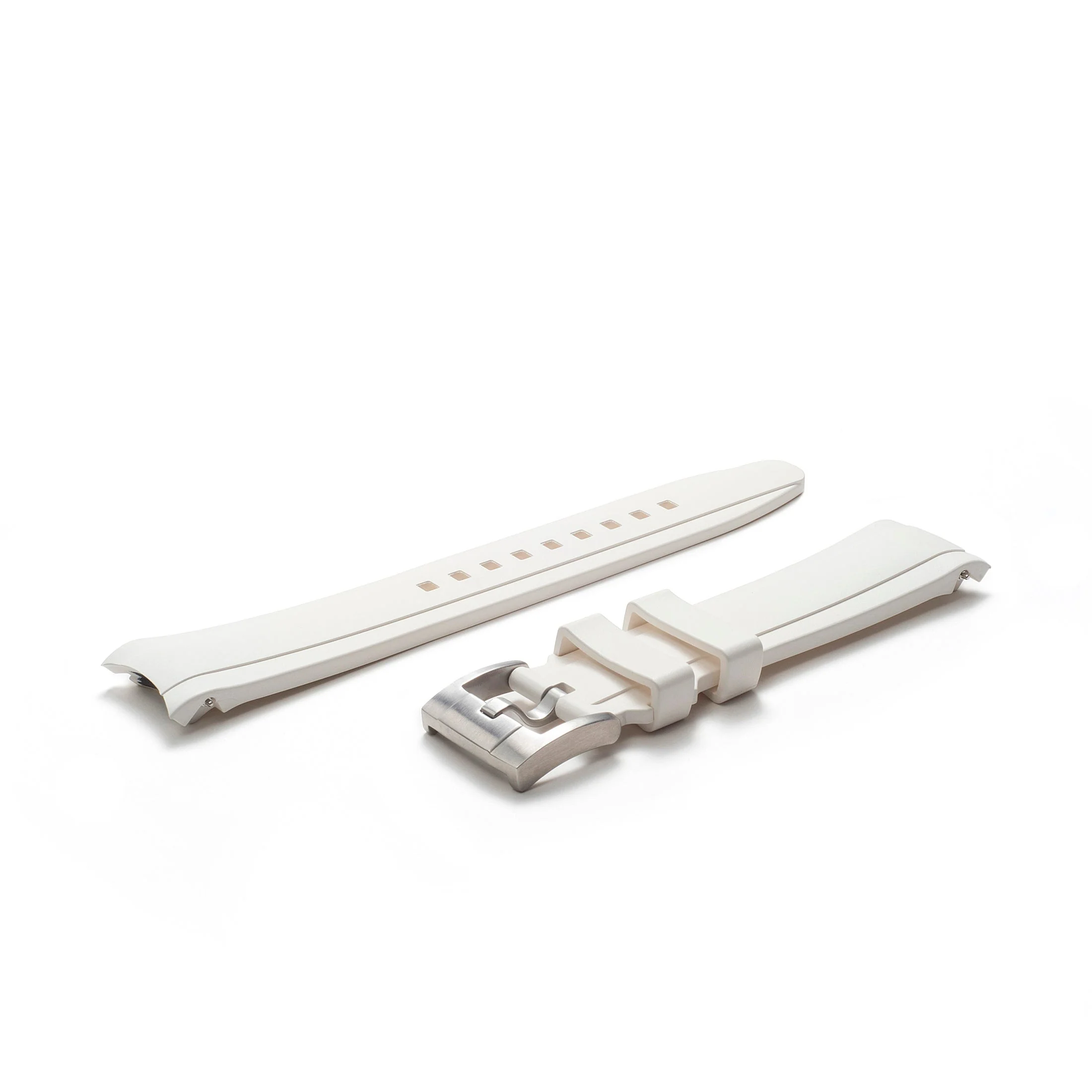 Curved End Rubber Strap for Rolex Sea-Dweller with Tang Buckle - Image 72