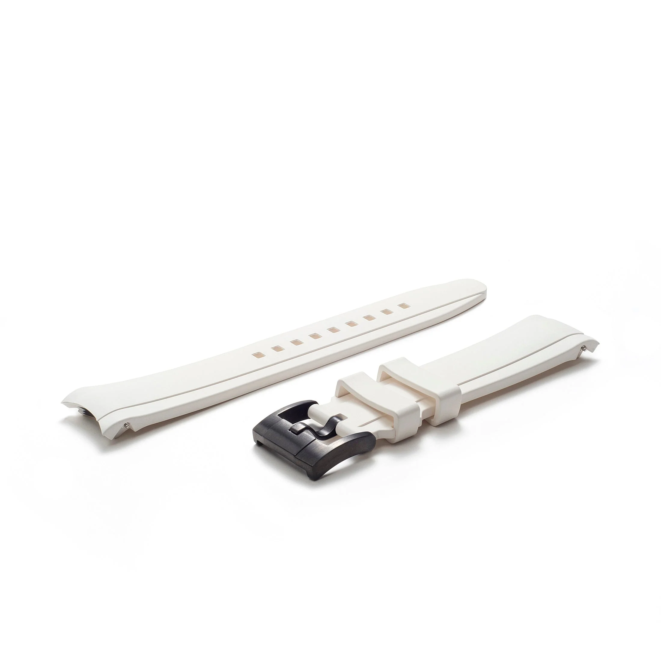 Curved End Rubber Strap for Rolex Sea-Dweller with Tang Buckle - Image 77