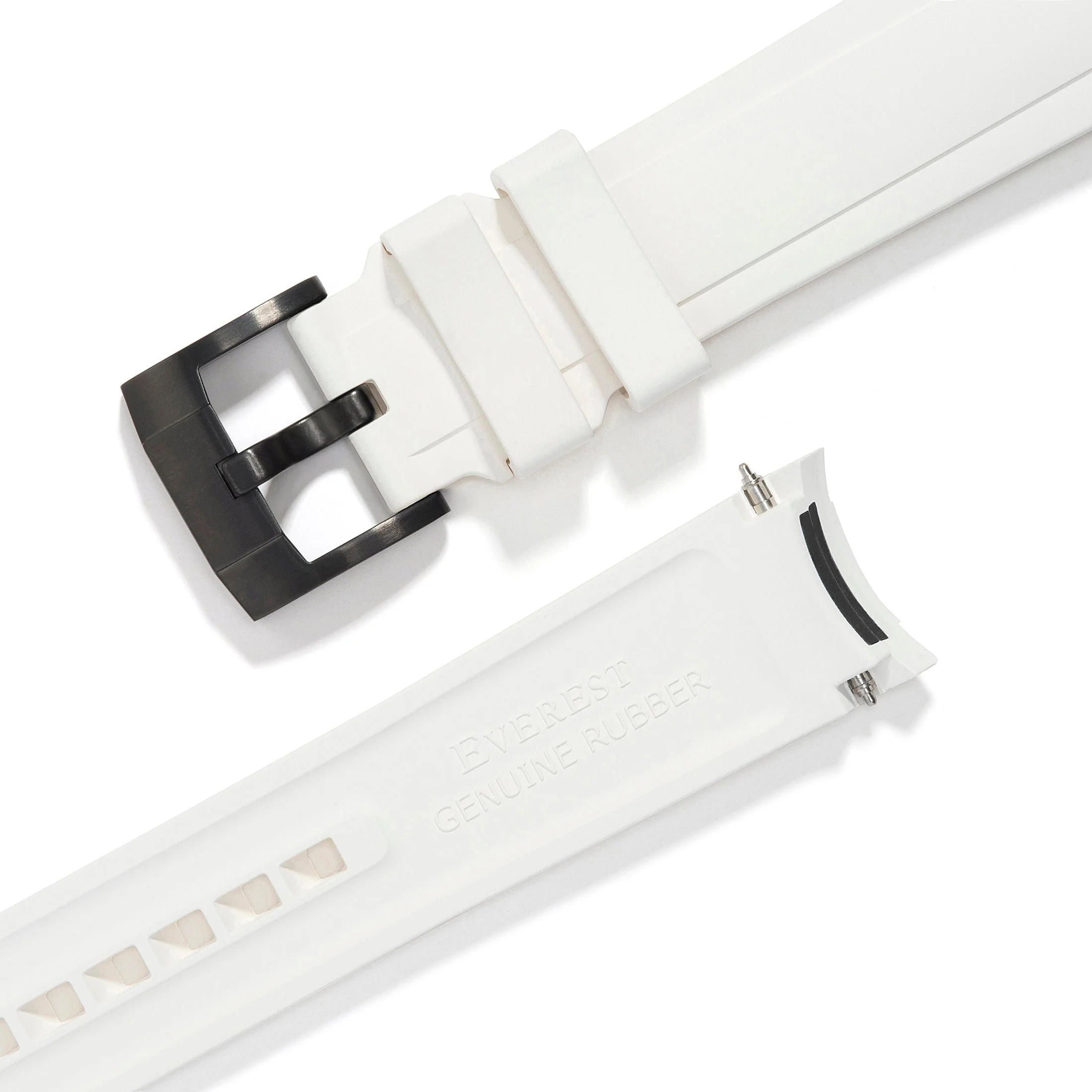 Curved End Rubber Strap for Rolex Sea-Dweller with Tang Buckle - Image 78