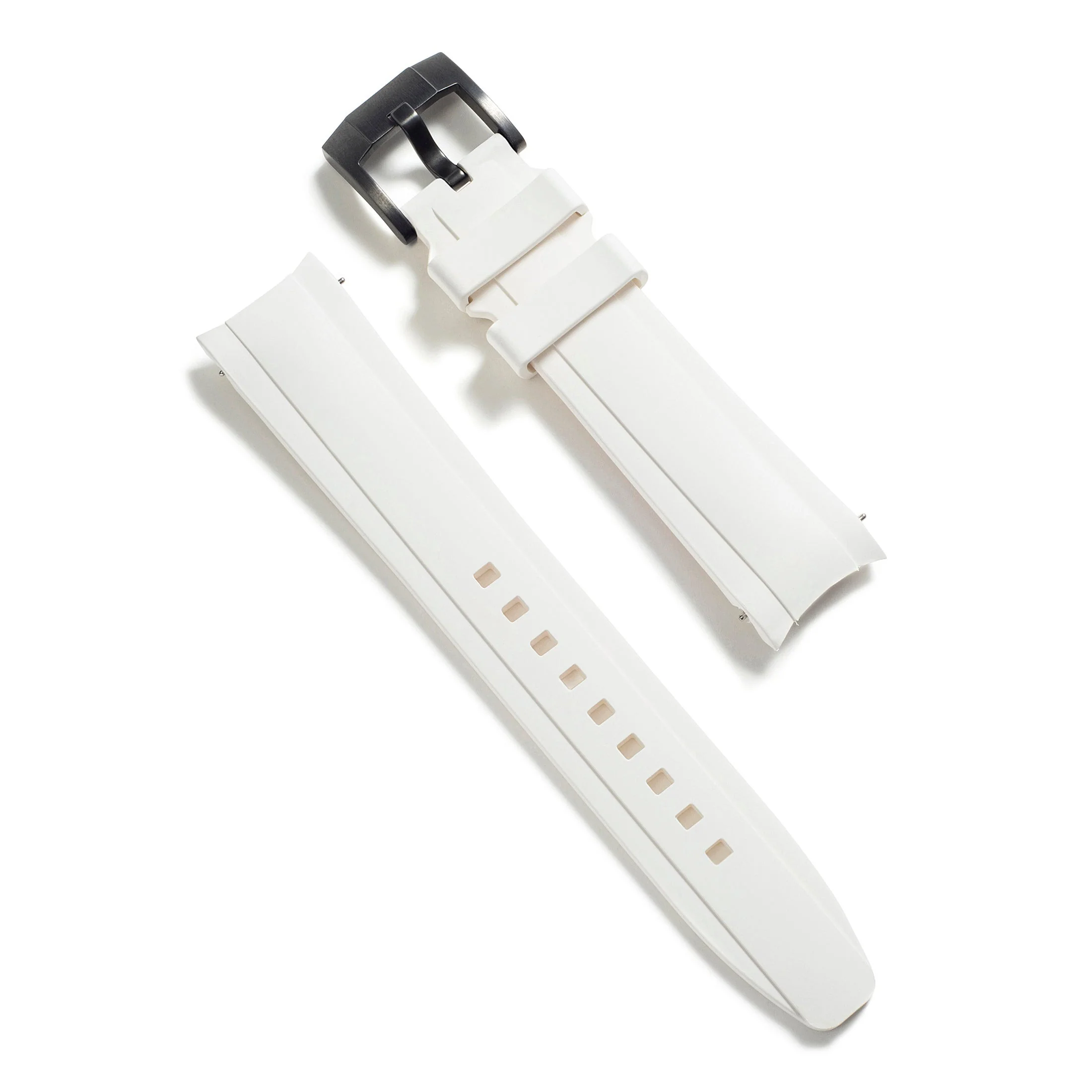 Curved End Rubber Strap for Rolex Sea-Dweller with Tang Buckle - Image 79