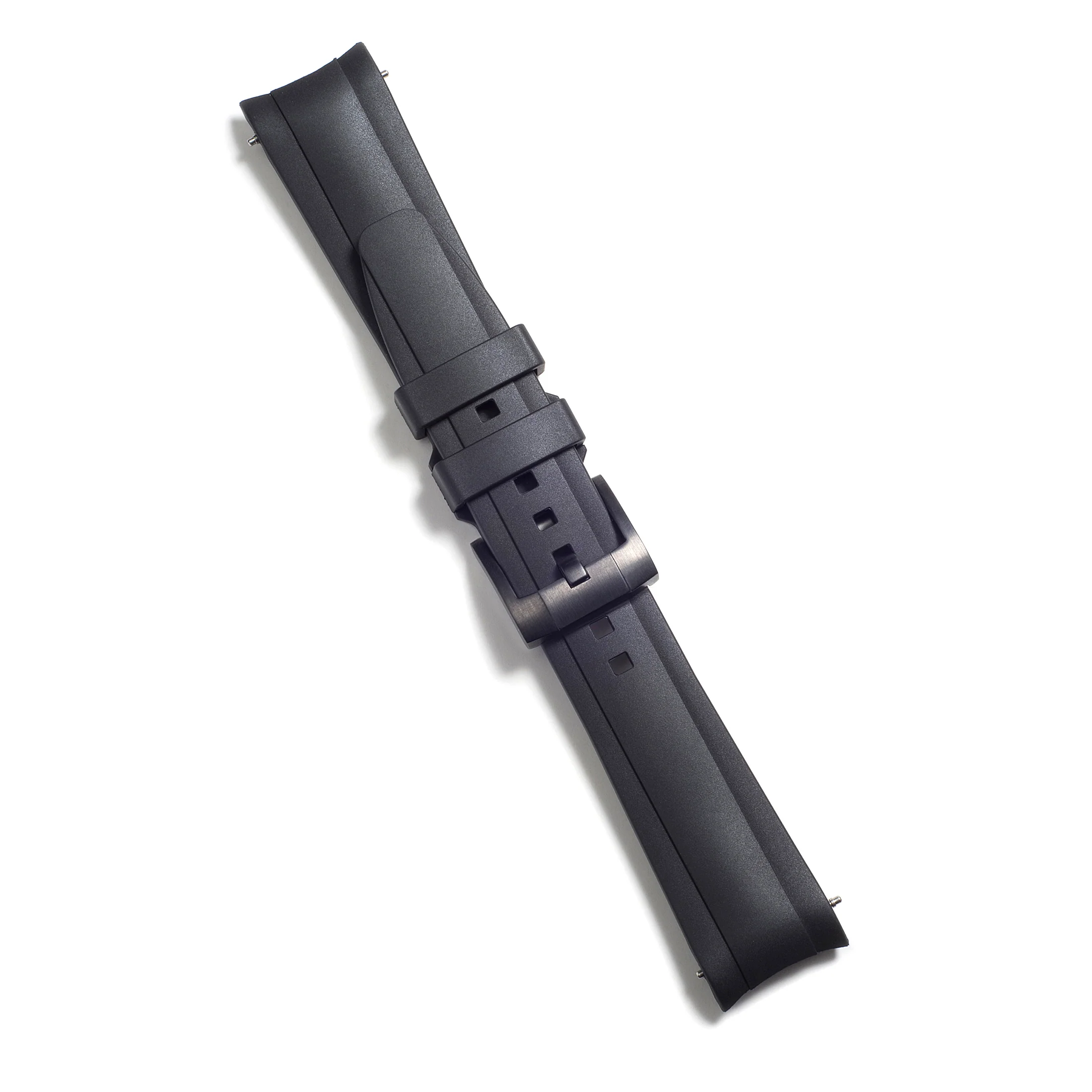 Curved End Rubber Strap for Rolex Sea-Dweller 43mm with Tang Buckle - Image 9