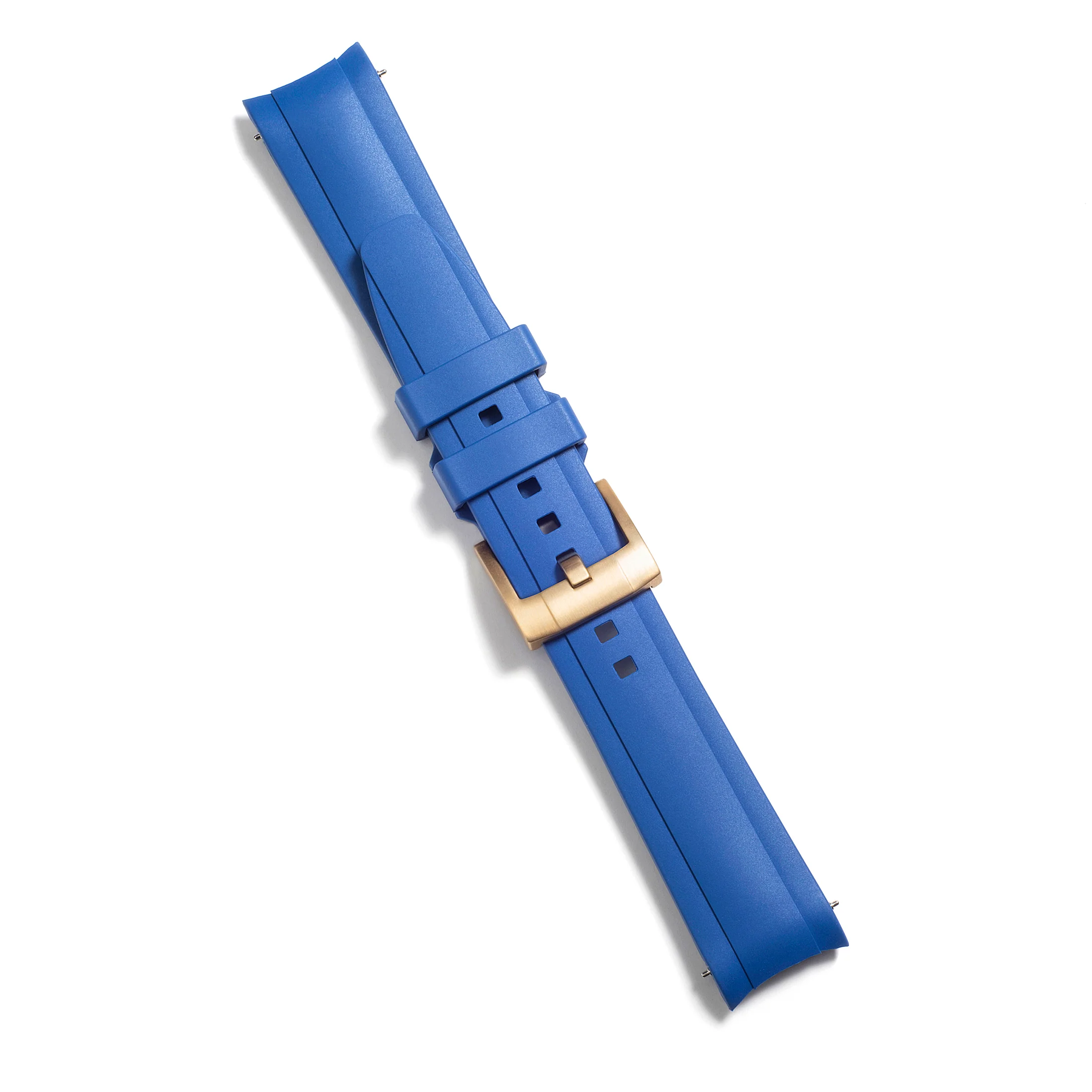 Curved End Rubber Strap for Rolex Submariner 41mm with Tang Buckle (2020 Release) - Image 27